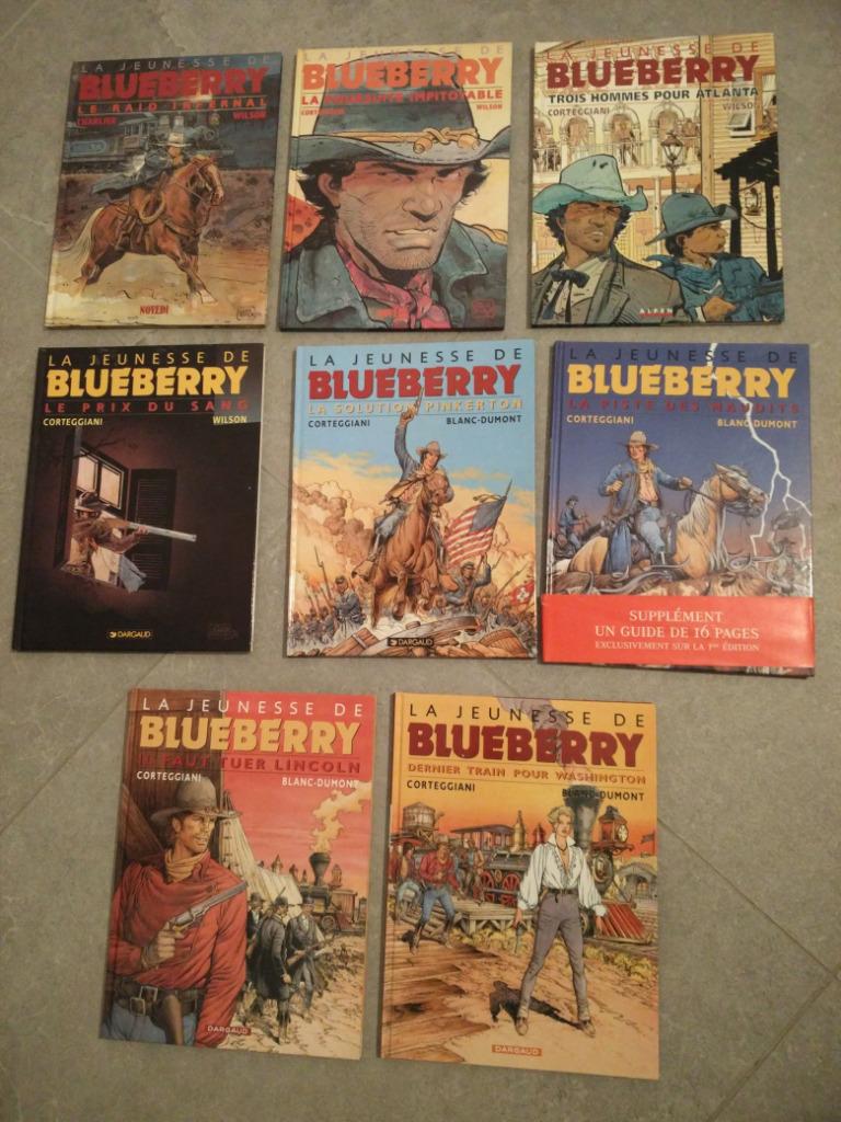 La jeunesse de blueberry - EO T2 à 13 - REED T1, Livres, BD, Plusieurs BD, Enlèvement ou Envoi, Utilisé