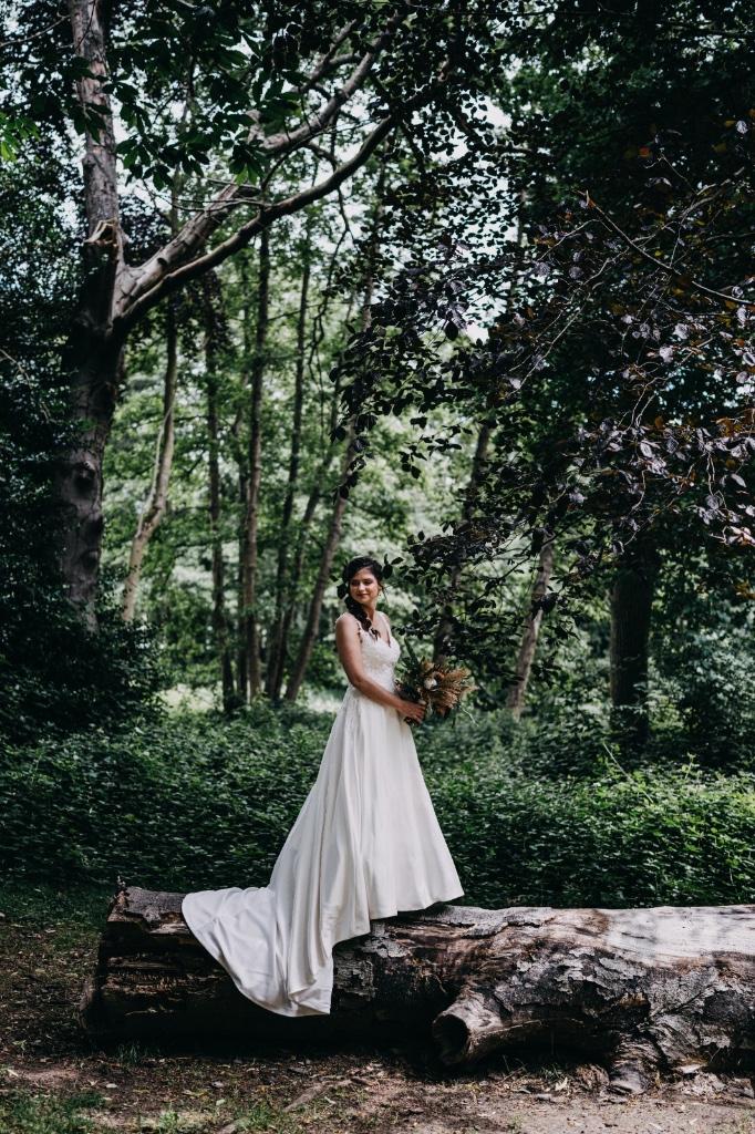 Trouwkleed pronovias white one, Kleding | Dames, Trouwjurk, Wit, Zo goed als nieuw, Ophalen