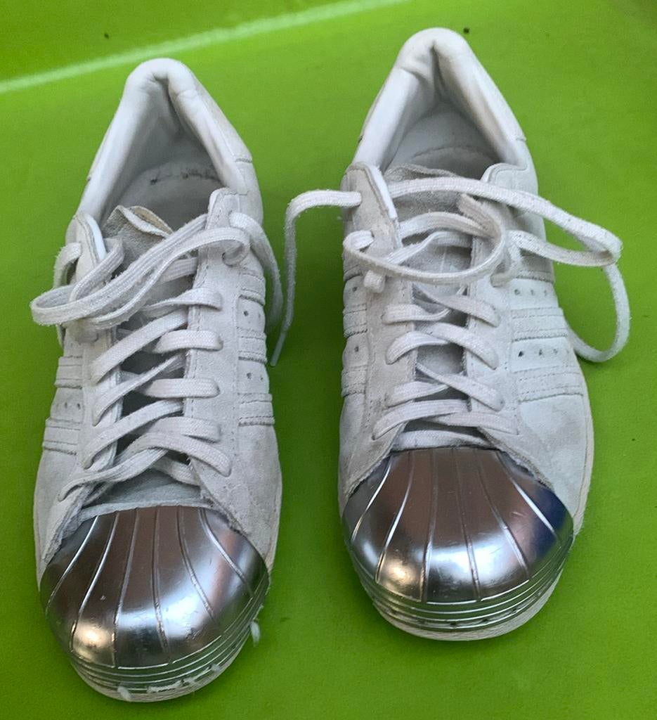 Adidas 80 superstar metal maat 38 2/3, Kleding | Dames, Schoenen, Adidas, Wit, Ophalen of Verzenden, Sneakers
