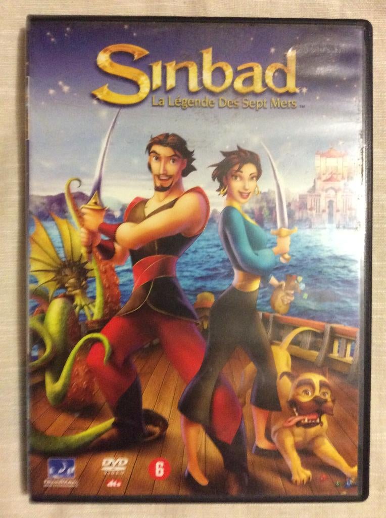 ZONDE. (DE LEGENDE VAN DE ZEVEN ZEEËN)., Cd's en Dvd's, Verzenden, Zo goed als nieuw, Tekenfilm