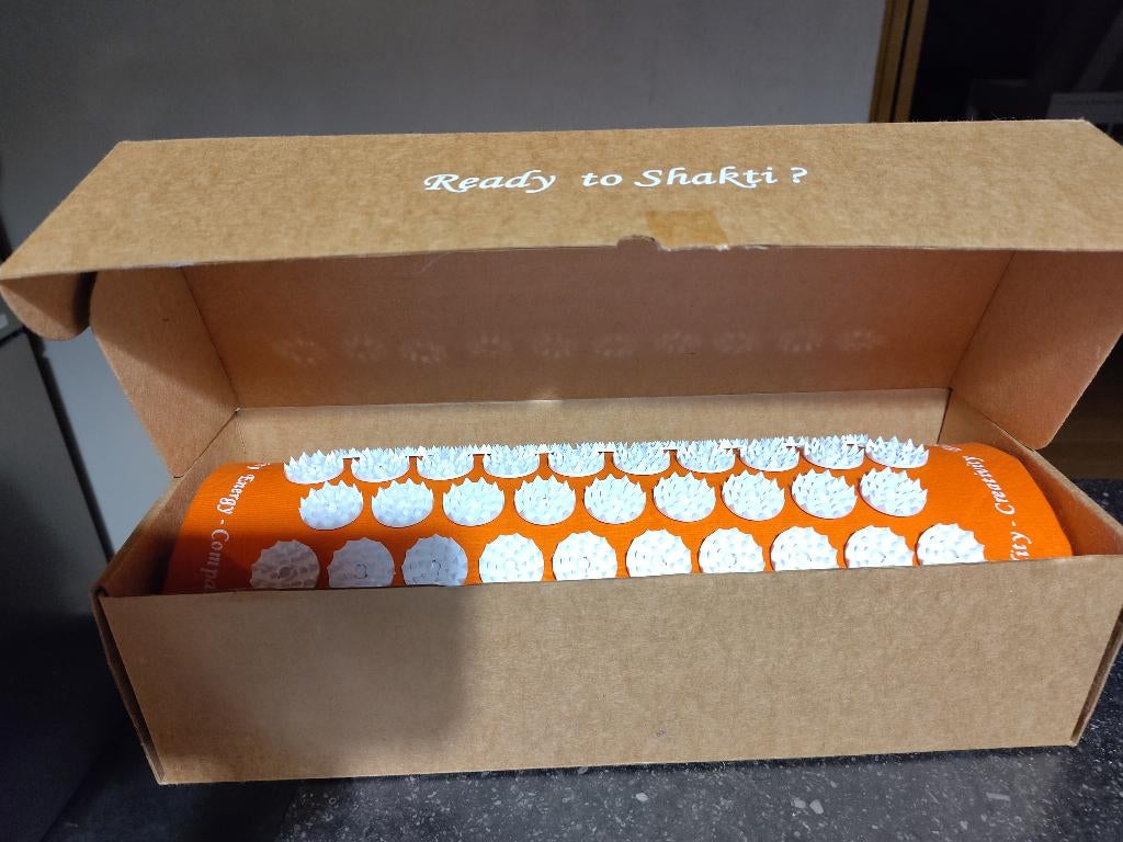 Shakti kussen, Ophalen of Verzenden, Zo goed als nieuw, Massagestoel of Kussen