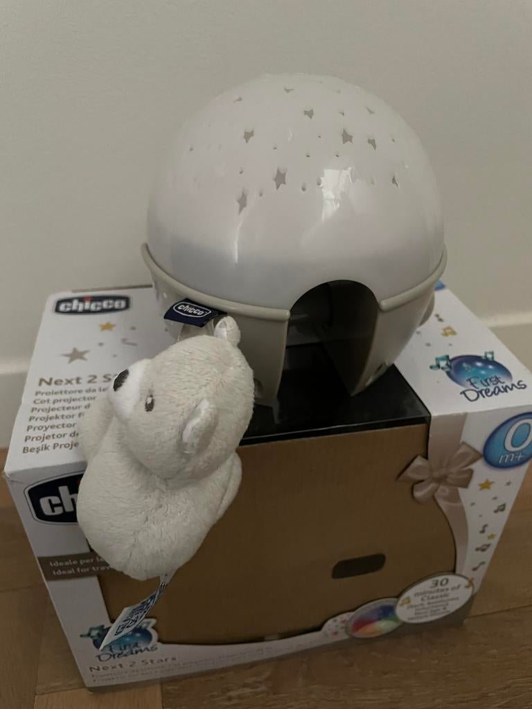 Chicco Next 2 stars projector - beige, Ophalen of Verzenden, Zo goed als nieuw