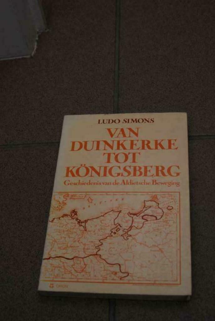 Van Duinkerke tot köningsberg Ludo simons, Enlèvement ou Envoi, Utilisé