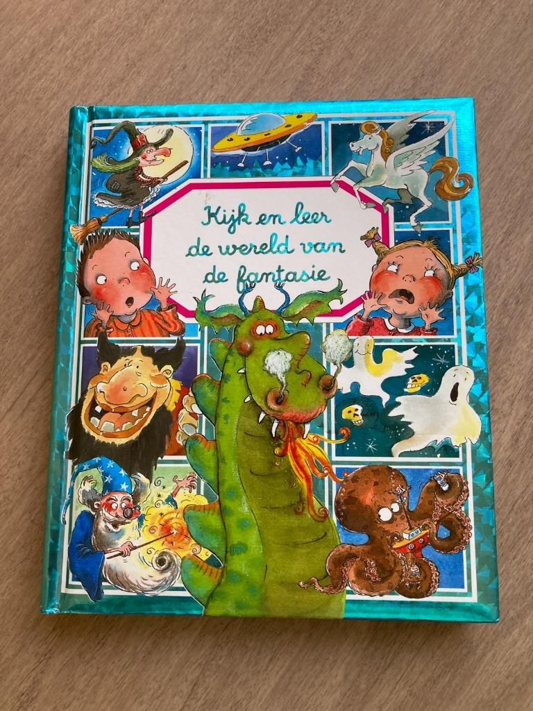 Kijk en leer de wereld van de fantasie, Boeken, Kinderboeken | Jeugd | onder 10 jaar, Ophalen of Verzenden, Gelezen