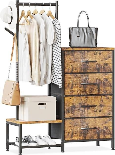 Commode 3 en 1 | porte-manteau | LIVRAISON GRATUITE, Neuf, -, -, ODK