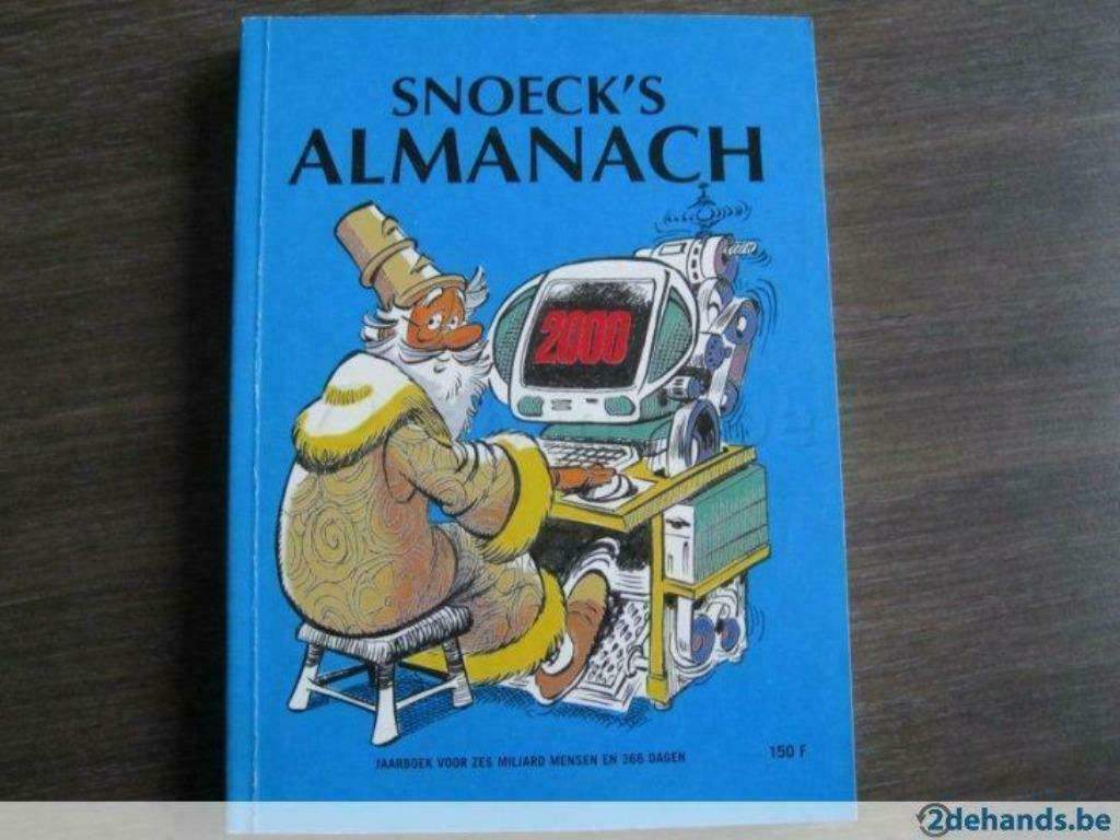 Snoeck's Almanach 2000, Ophalen of Verzenden, Zo goed als nieuw, Catalogus