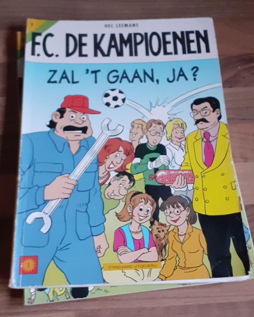 Strips F.C. De Kampioenen, Ophalen