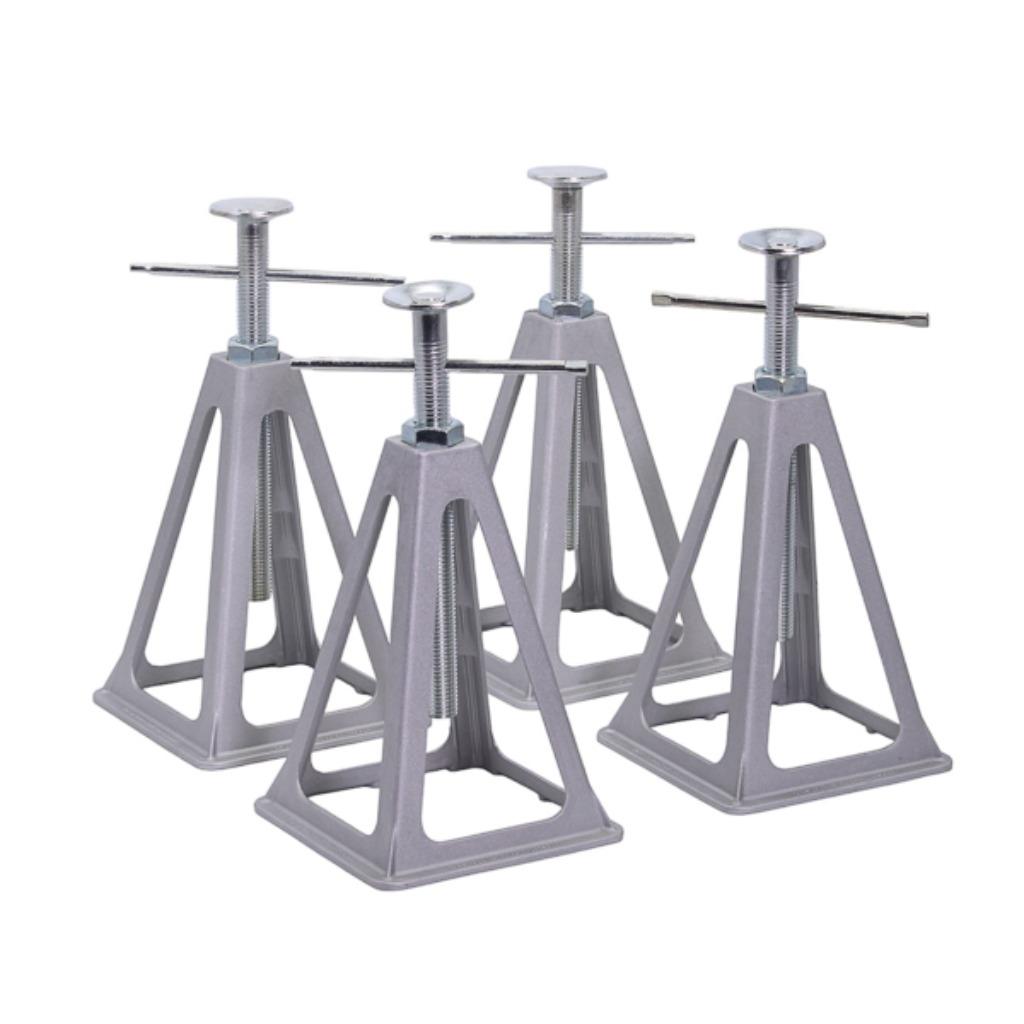 Steunenset van aluminium (4 stuks) caravansteun, Ophalen of Verzenden, Nieuw