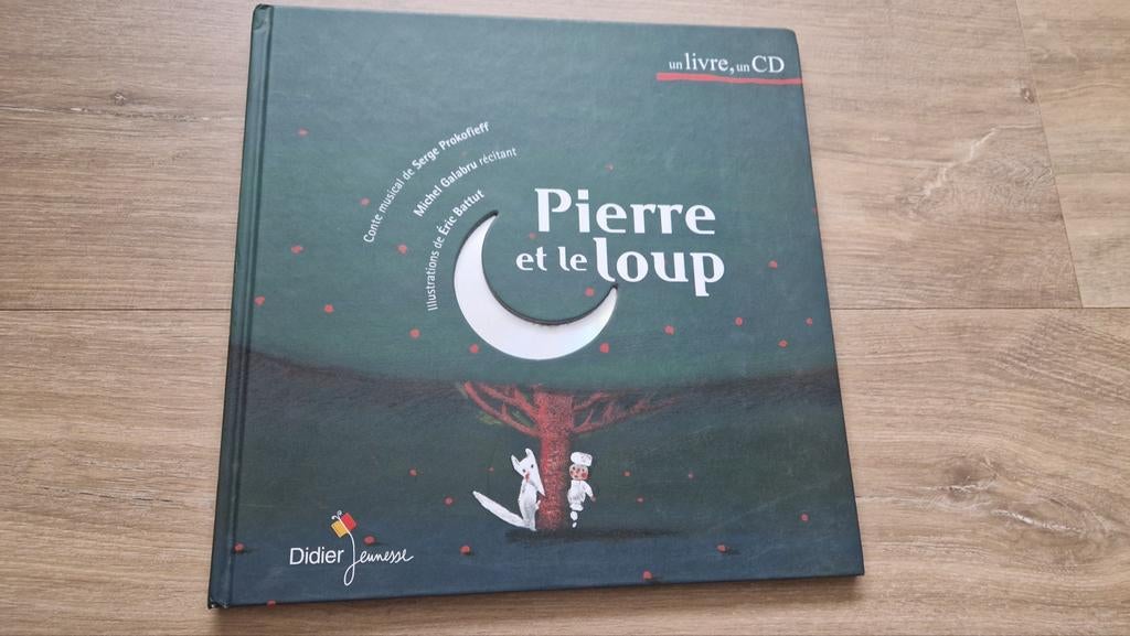 Pierre et le Loup, livre + CD, Enlèvement ou Envoi, Comme neuf