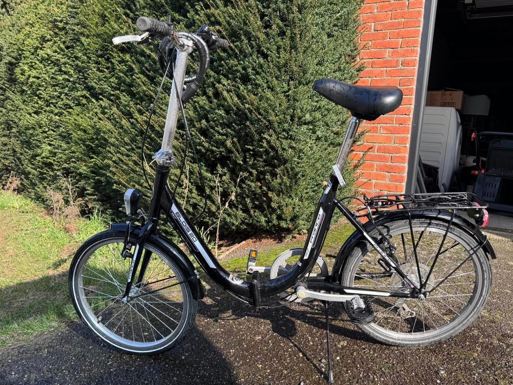 Plooifiets, Ophalen, Gebruikt