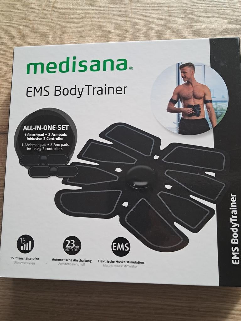 EMS fitnessapparatuur electrostimulatie, Sport en Fitness, Ophalen of Verzenden, Gebruikt, Buik, Overige typen
