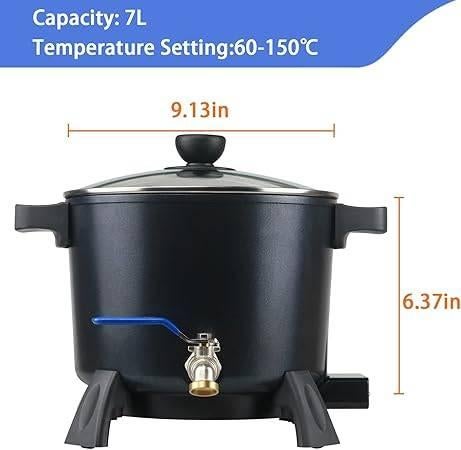 Fondoir à cire | 7 litres | LIVRAISON GRATUITE, Neuf, -, Autres couleurs, -