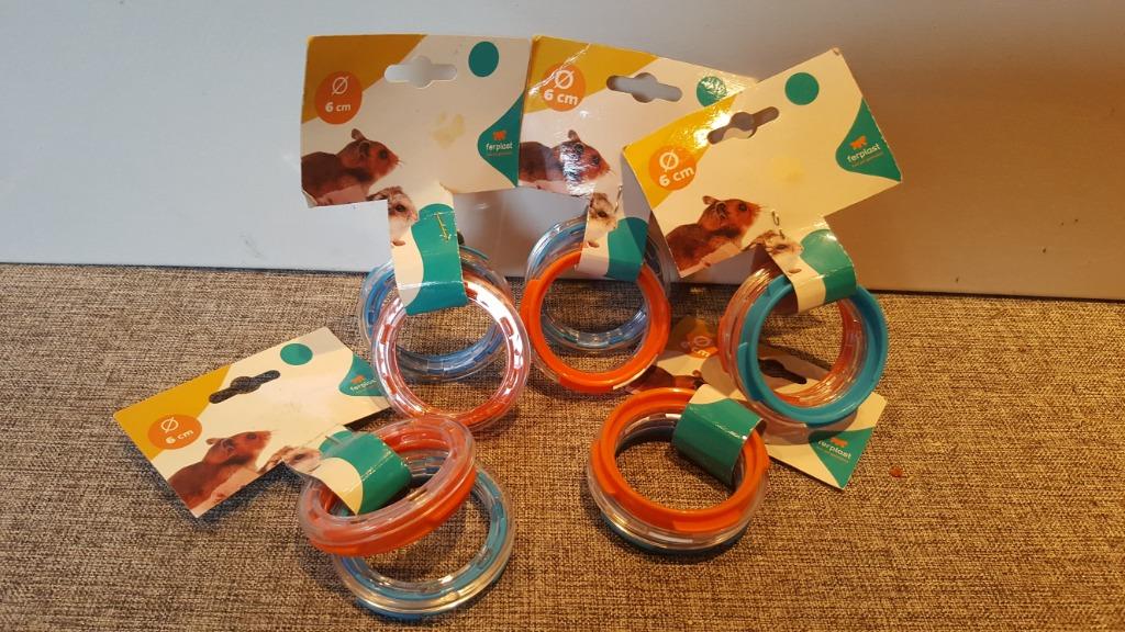 FERPLAST KOPPELRINGEN, Minder dan 60 cm, Kooi, Ophalen of Verzenden, Hamster