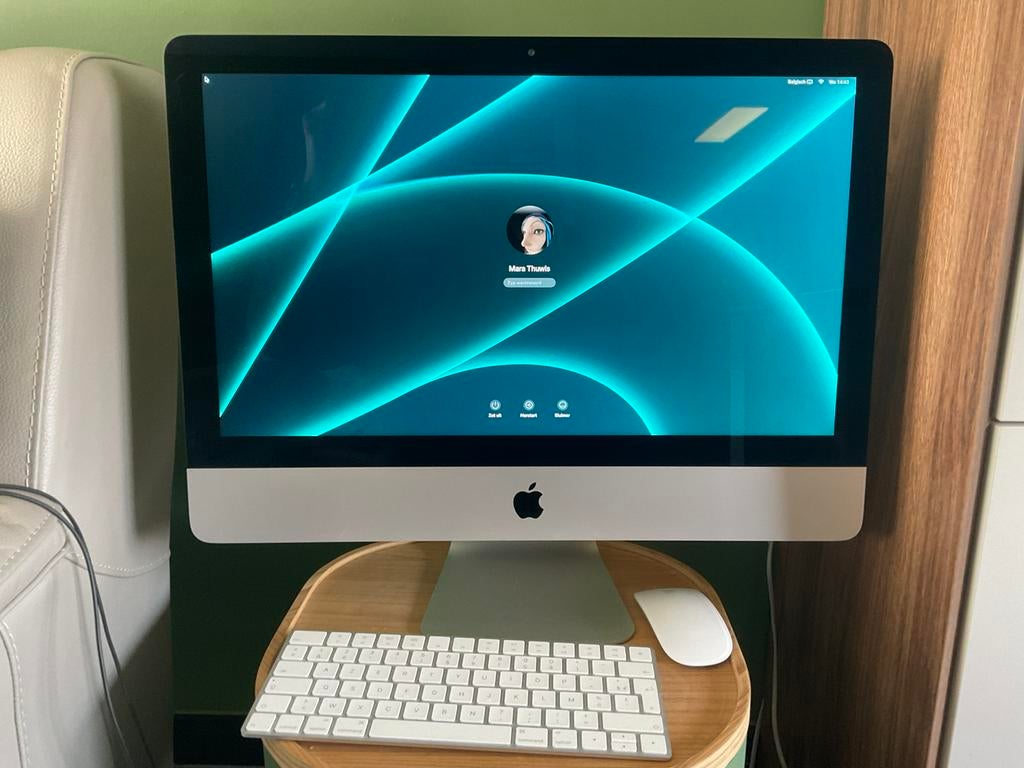 iMac 21,5” late 2015 met 1tb SSD., Informatique & Logiciels, Apple Desktops, Enlèvement ou Envoi, Comme neuf, IMac, SSD