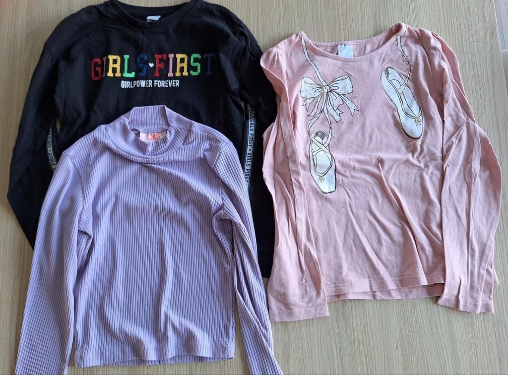 T shirt maat 134/140, Kinderen en Baby's, Ophalen of Verzenden, Zo goed als nieuw, Maat 134