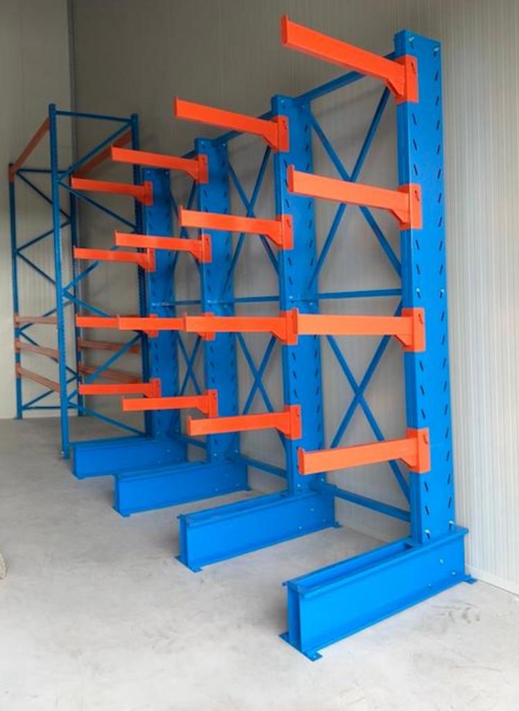 Voordeelset enkelzijdige draagarmstelling 220/320cm hoog, Enlèvement