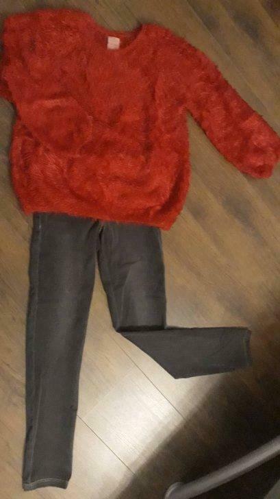 Ensemble 12ans Zara et okaidi, Utilisé, Fille, Chemise ou À manches longues