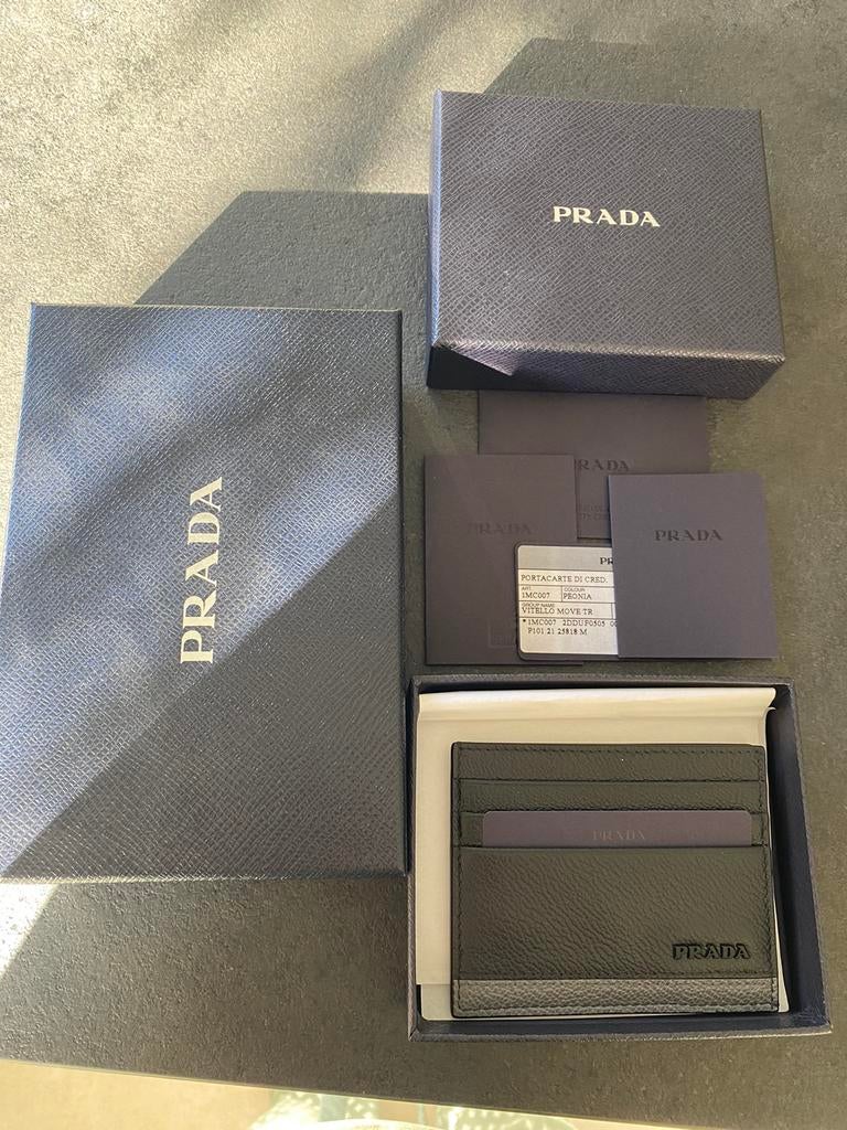 Prada portemonnee kaarthouder, Ophalen, Nieuw