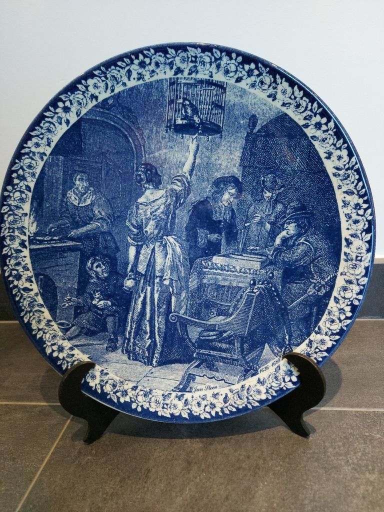 Delfts blauw huistafereel, Ophalen of Verzenden