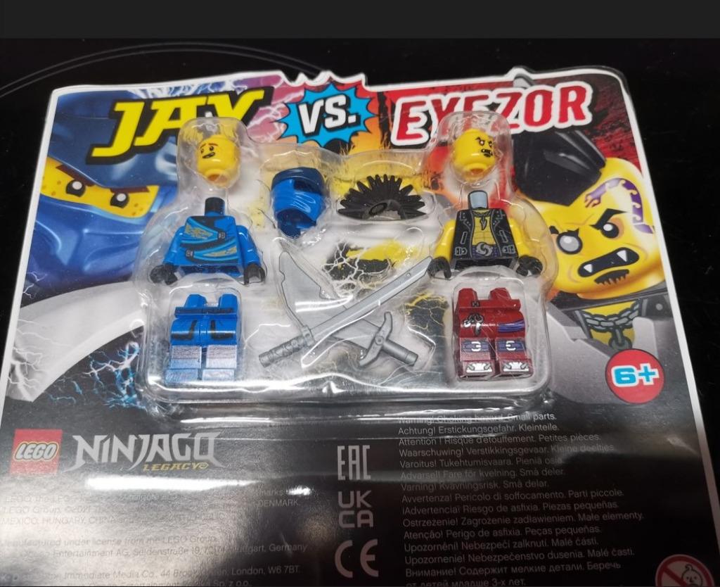 Ninjago Jay vs Eyezor (3 stuks), Enlèvement, Neuf, Ensemble complet, Lego
