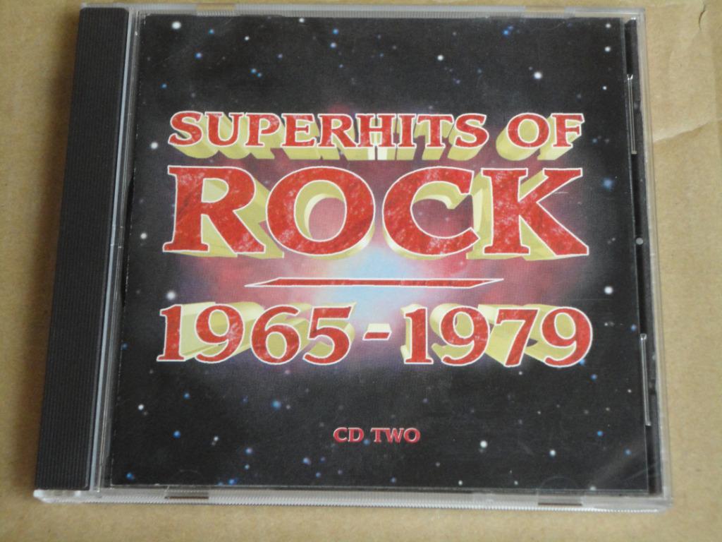 CD Superhits Of Rock 65-79/2 BLACK SABBATH/DEEP PURPLE/UFO, Ophalen of Verzenden