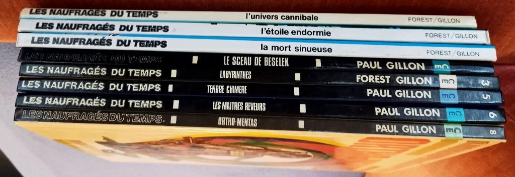 8 BD Les naufragés du temps, Livres, Enlèvement ou Envoi, Comme neuf