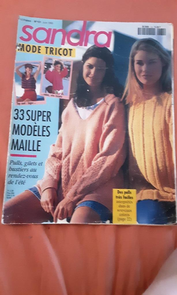 Livre de tricot sandra no 131, Hobby en Vrije tijd, Breien en Haken, Ophalen of Verzenden, Gebruikt, Breien, Patroon of Boek