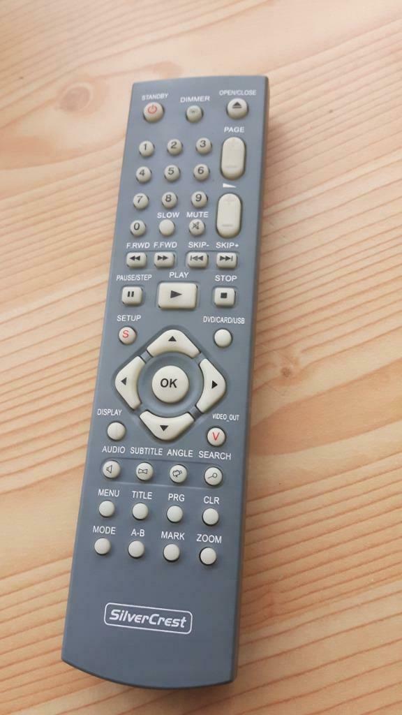 Afstandsbediening SilverCrest KH6511 DVD, TV, Hi-fi & Vidéo, Enlèvement ou Envoi, Comme neuf, Originale, DVD