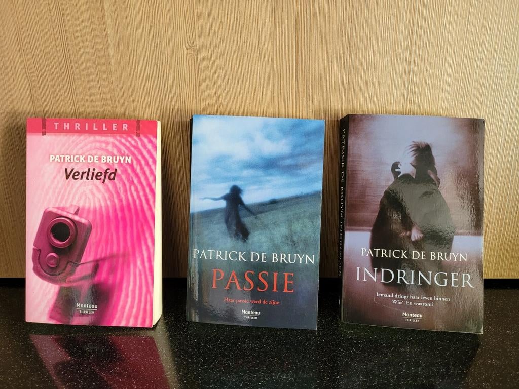 Patrick de Bruyn - 3 boeken, Ophalen, Zo goed als nieuw