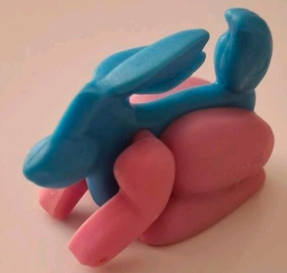 Kinder Surprise Konijn 1995         °Retro-Vintage Speelgoed, Verzenden, Zo goed als nieuw