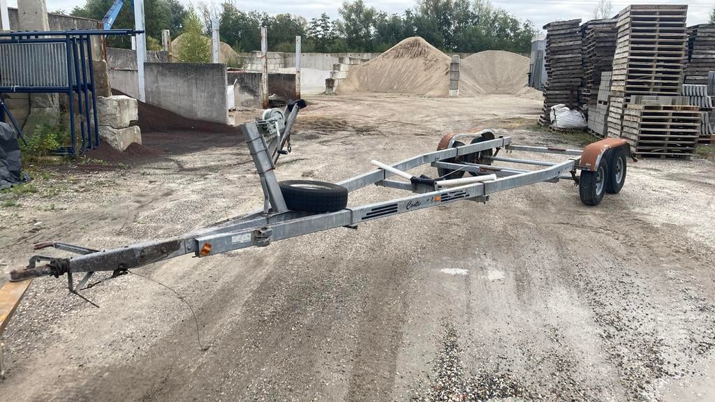 Boot Trailer (niet weggebruik), Watersport en Boten, Boottrailers, Ophalen, Gebruikt, 3000 kg of meer