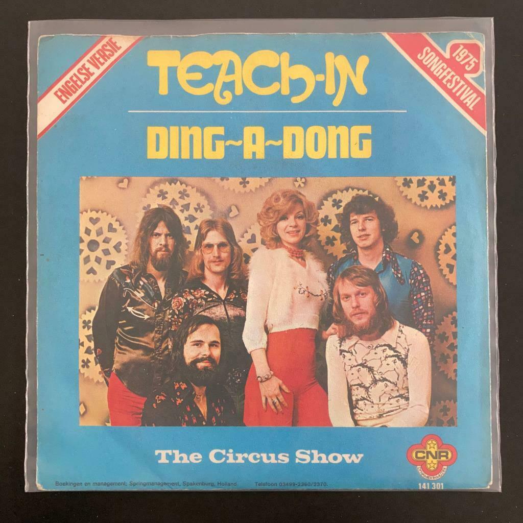 7" Teach-In - Ding-A-Dong (CNR 1975) VG+, Verzenden, Pop