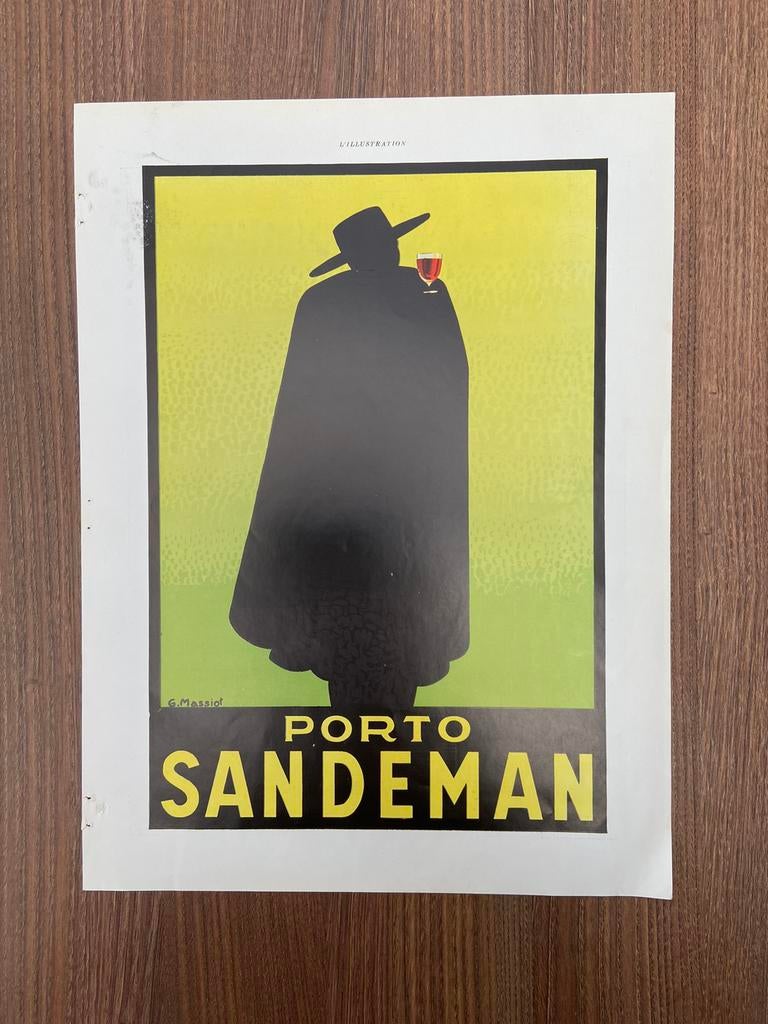 Sandeman Porto réclame 1936, Ophalen of Verzenden