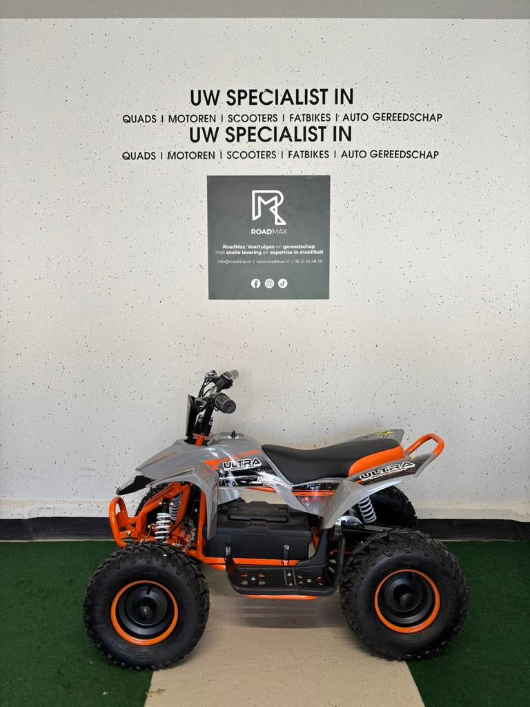 🚀Nieuw🚀Kinderquad Oranje Elektrisch 1000w 36v 30km/h 2025, Ophalen of Verzenden, Nieuw