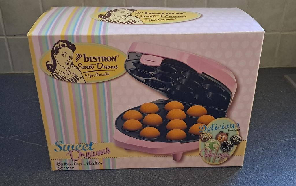 Nouvelle machine à popcake rose dans une boîte., Enlèvement, Comme neuf