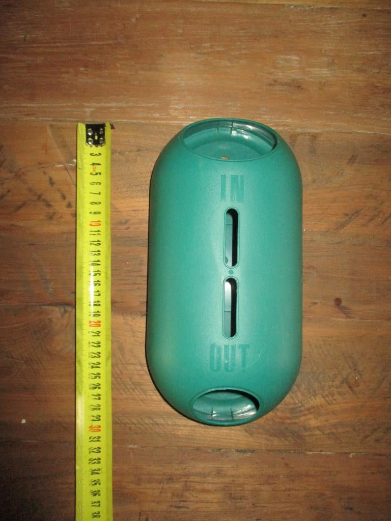 Tupperware zakjes dispenser zakhouder opbergsysteem, Ophalen of Verzenden, Gebruikt, Groen, Overige typen