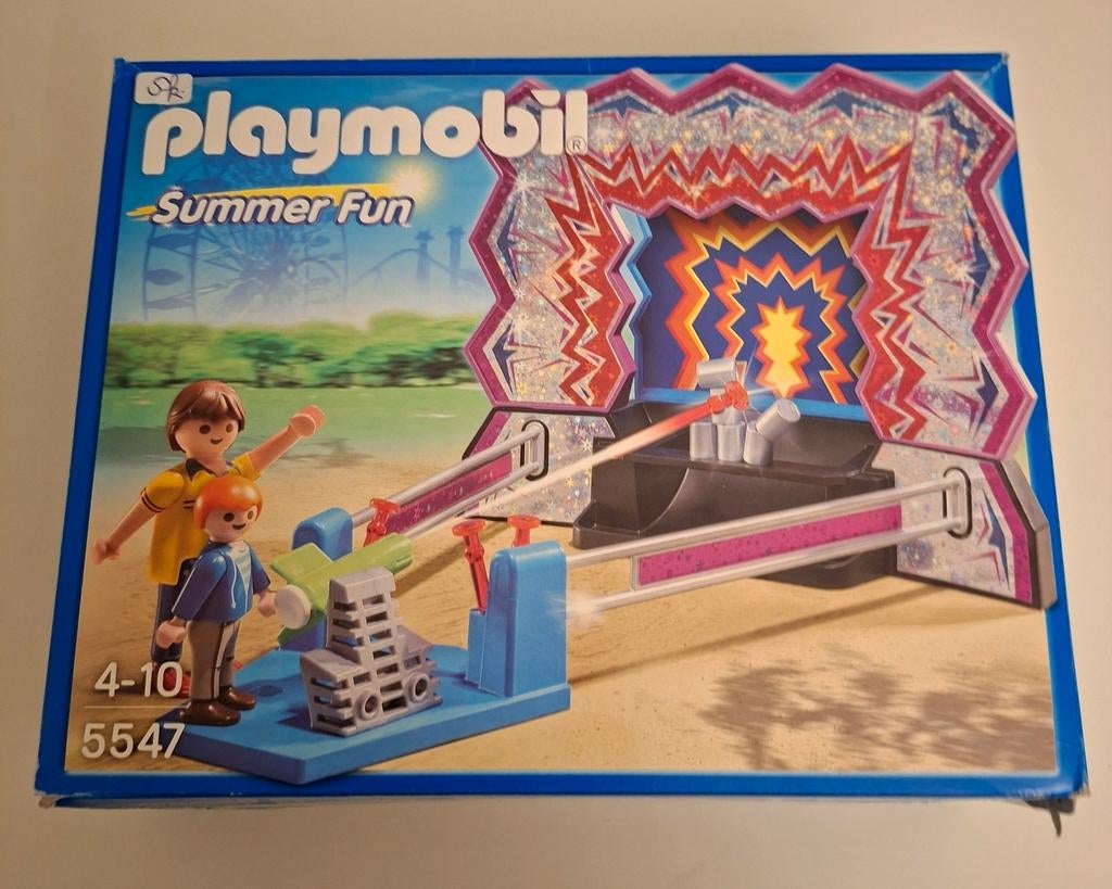 Playmobil summer fun 5547 : kermis blikken omgooien, Kinderen en Baby's, Speelgoed | Playmobil, Ophalen of Verzenden