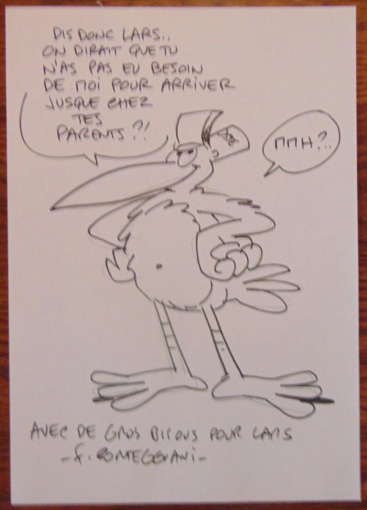 Originele tekening door François Corteggiani, Enlèvement, Neuf, François Corteggiani