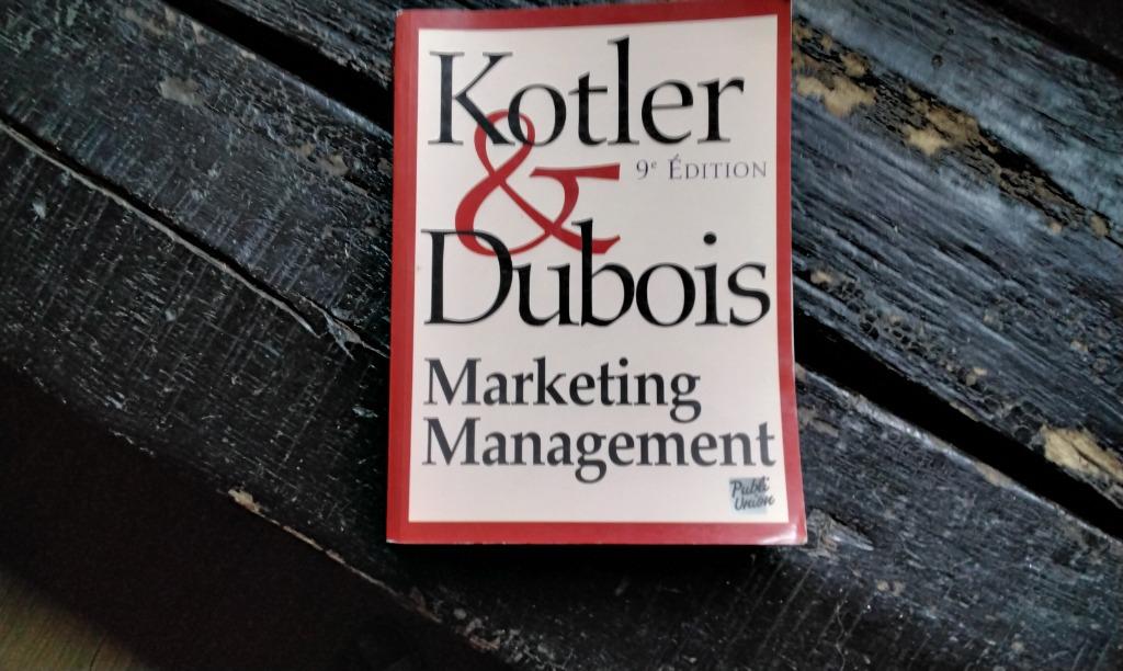 LIVRE KOTLER & DUBOIS, Livres, Enlèvement, Comme neuf, Management