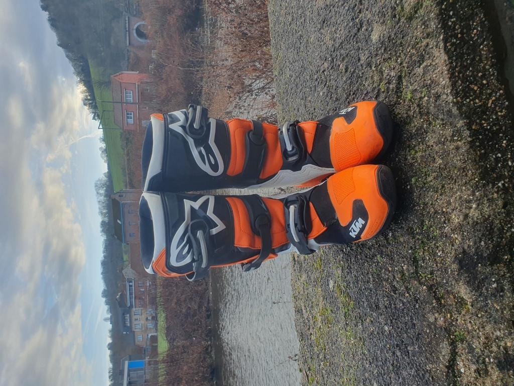 Bottes cross ktm alpinestars tech 7s  taille 37, Motoren, Kleding | Motorkleding, Laarzen