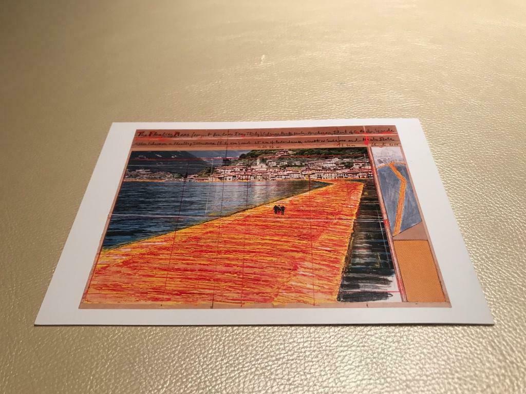 Christo invitatie Meer, Ophalen of Verzenden, Zo goed als nieuw, Beeldhouwkunst