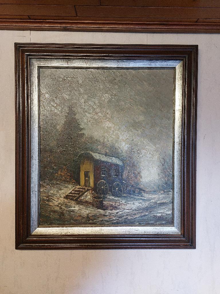 Schilderij van Dubois, Ophalen