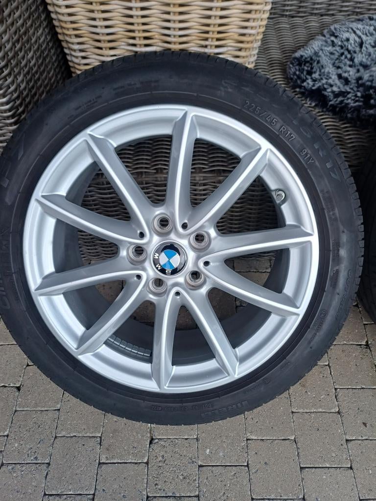 Velgenset 17" voor bmw ,Vw,Audi steekmaat 5x112, Ophalen, Gebruikt, Banden en Velgen, 17 inch