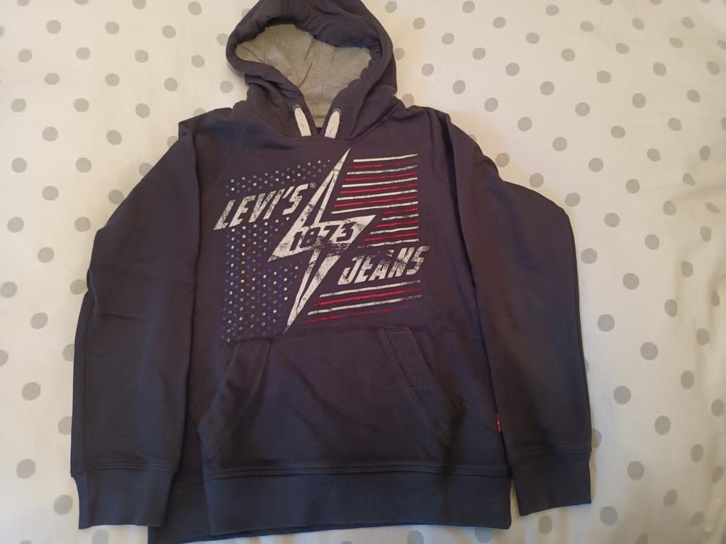 Zwarte trui - Levi's - Maat 140, Ophalen, Trui of Vest, Zo goed als nieuw, Levis