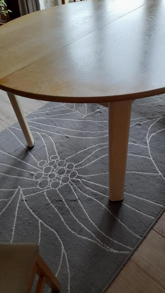 Table à manger, Maison & Meubles, Tables | Tables à manger, Métal, Quatre personnes, 100 à 150 cm, Enlèvement