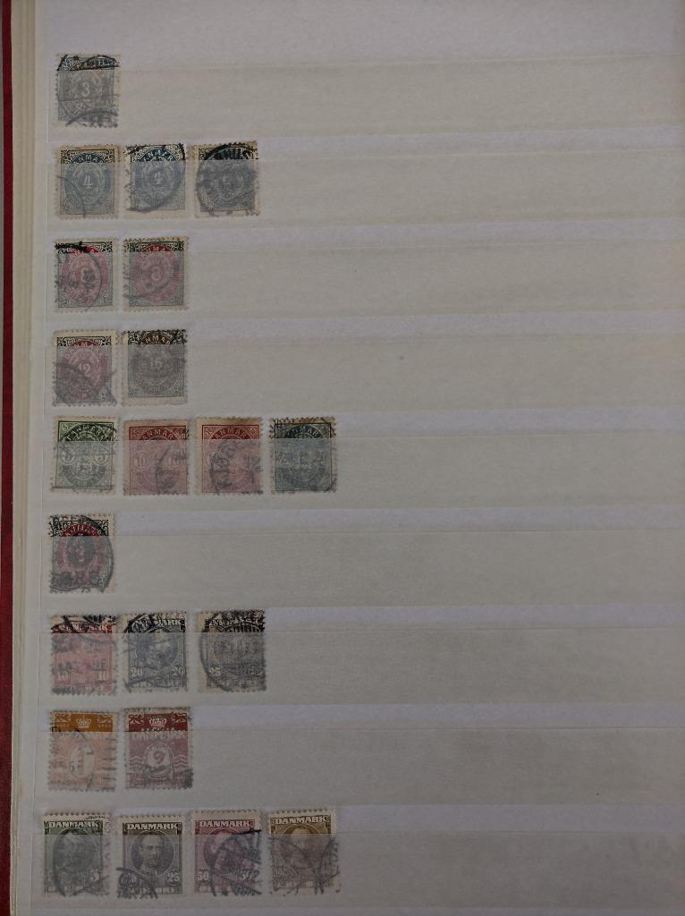 POSTZEGELS DENEMARKEN TE KOOP IN ALBUM (GRATIS) AFGEPRIJSD, Enlèvement ou Envoi, Danemark, Affranchi