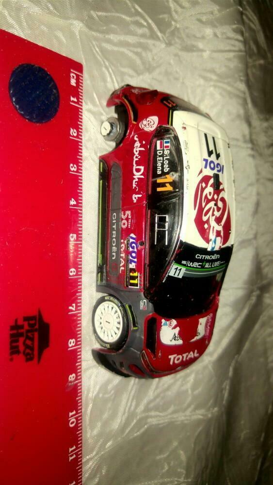 Vintage modele reduit voiture Citroën wrc sonic, Enlèvement ou Envoi, Utilisé, Voiture