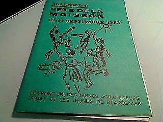 Ancienne brochure Blaregnies