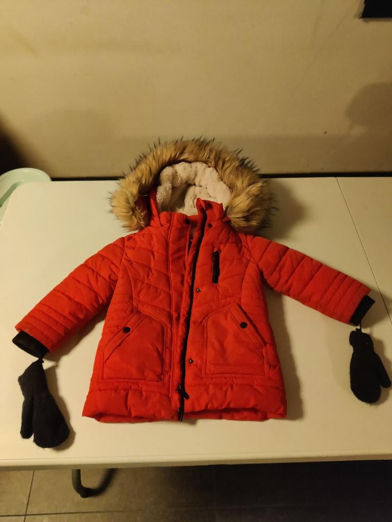 Winterjas meisjes, Enfants & Bébés, Vêtements enfant | Taille 92, C&A, Enlèvement ou Envoi, Utilisé, Fille
