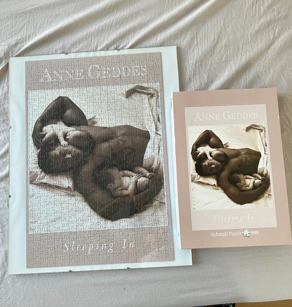 Puzzel 500 stukjes Anne Geddes volledig en in goede staat, Ophalen of Verzenden